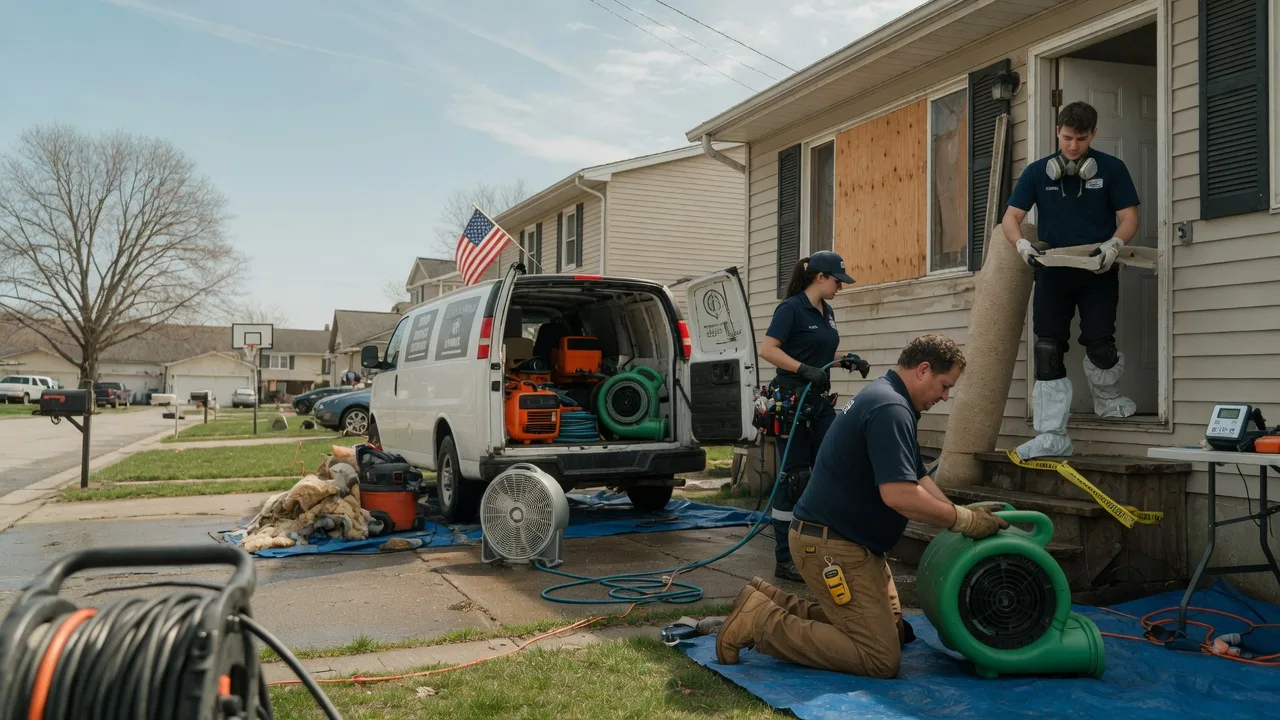 Water Damage Restoration in Lott, TX near me